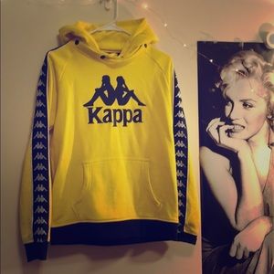 Kappa sweatshirt with detachable snap hood